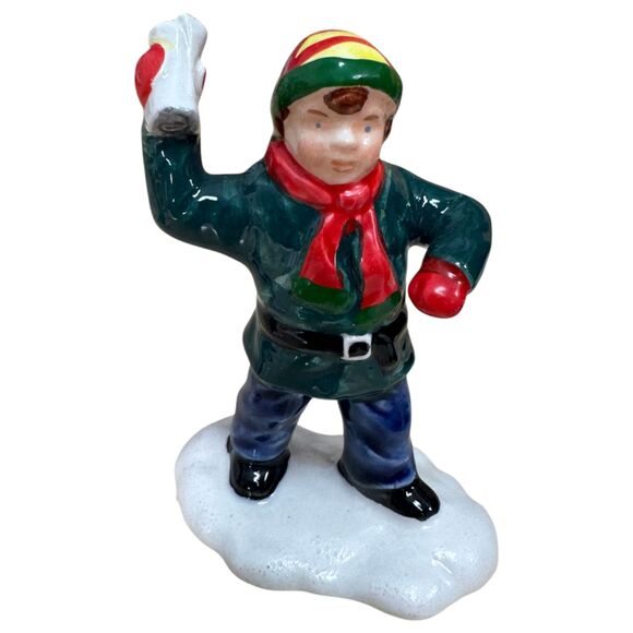 Department 56 Dept. 56 Snow Village 1992 Early Morning Delivery Original Box - Picture 5 of 6